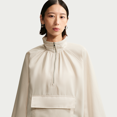 Nike Sportswear Women's Satin 1/4-Zip Anorak. Nike ID